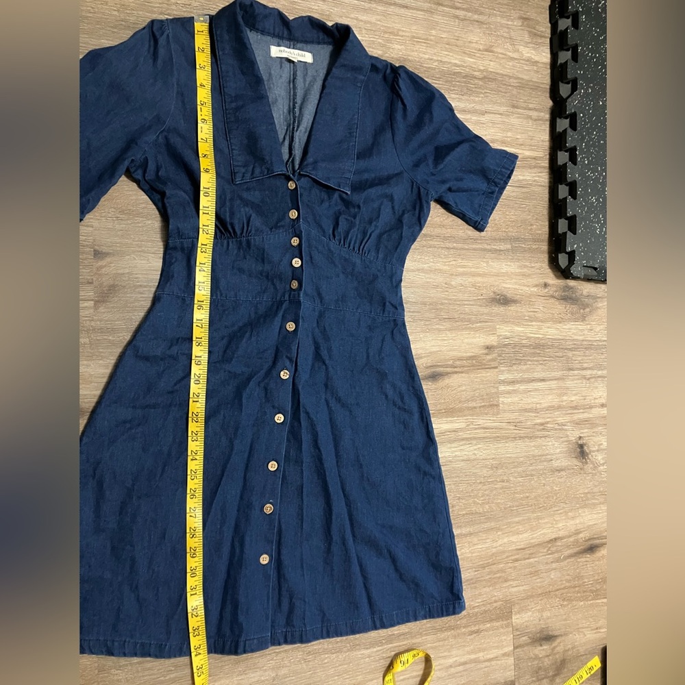 Nobody’s Child denim dress size 4 NWOT - Picture 6 of 9